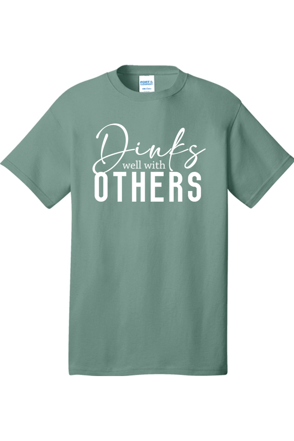 Port & Company Core Cotton Tee Laurel Green