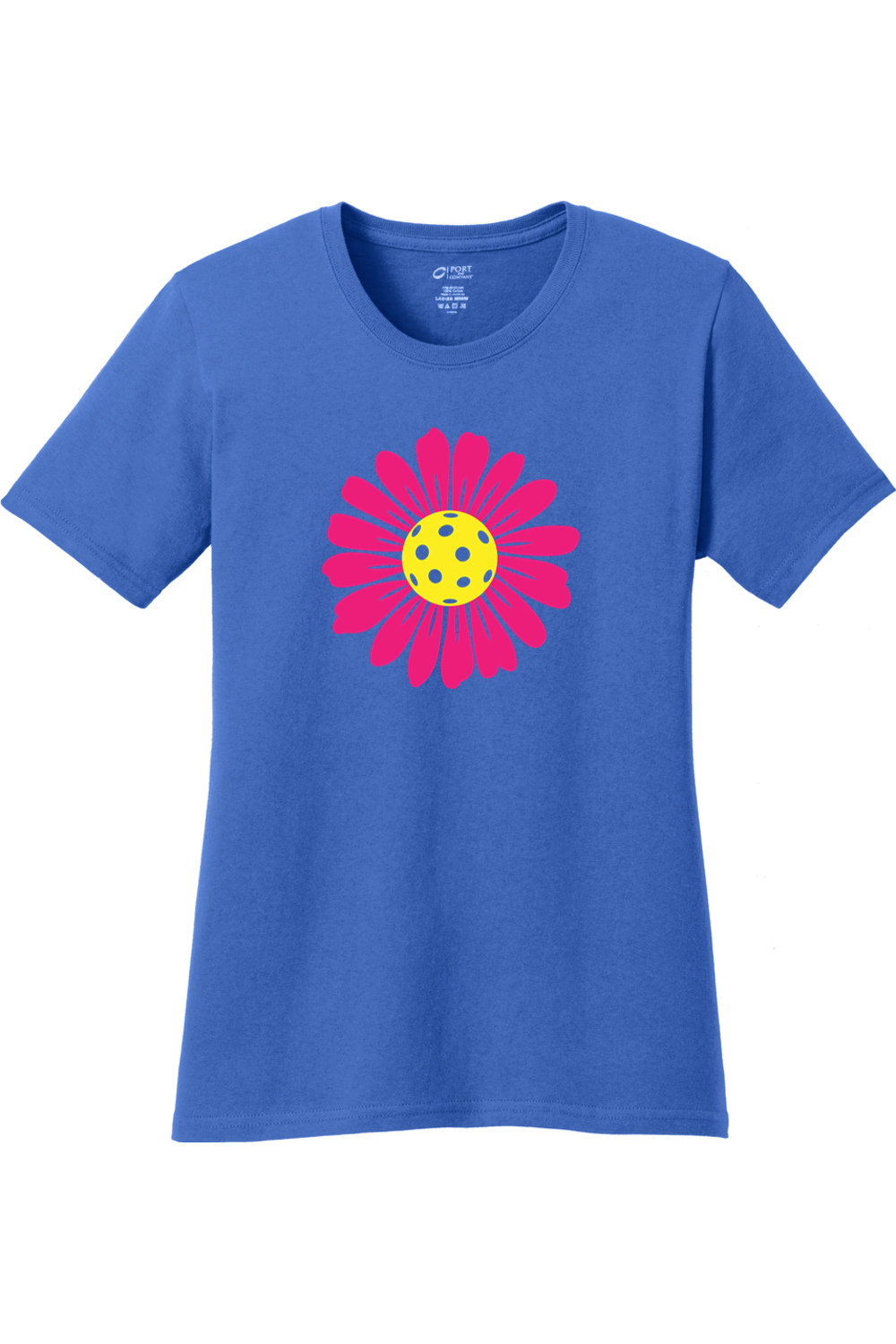 Port & Company Ladies Core Cotton Tee Royal