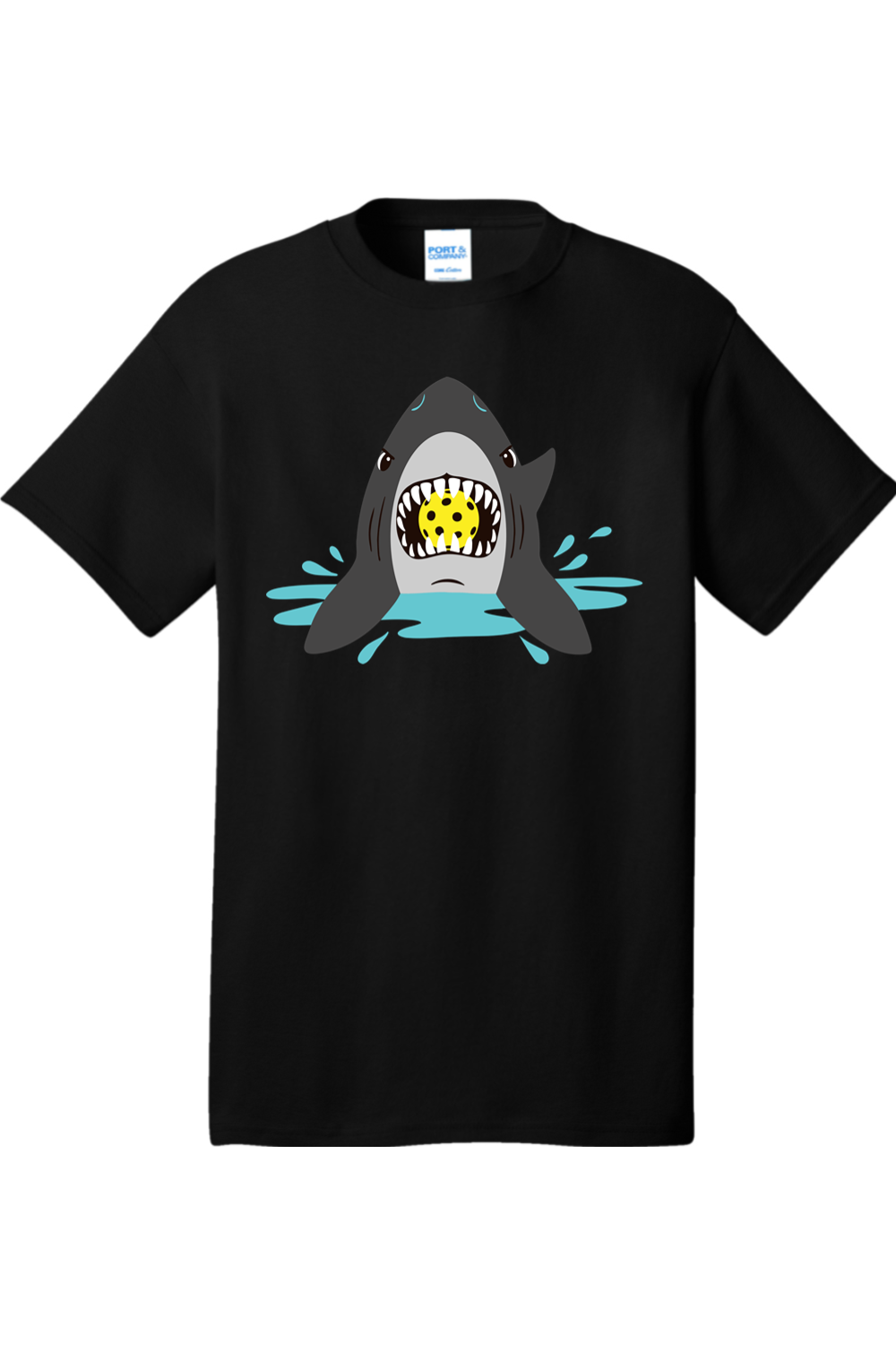 Port & Company Unisex Core Cotton Tee Jet Black