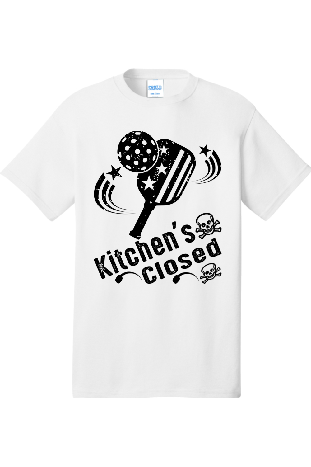 Port & Company Core Cotton Tee White