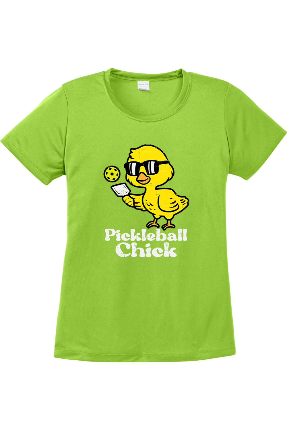 Sport-Tek Ladies PosiCharge Competitor Tee Lime Shock