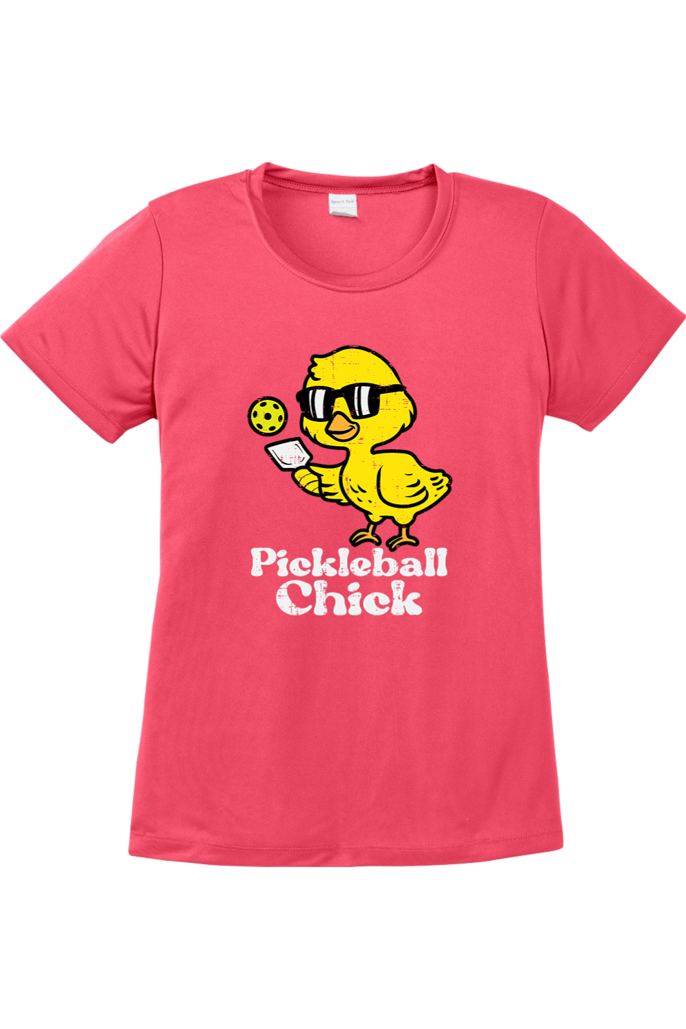 Sport-Tek Ladies PosiCharge Competitor Tee Hot Coral