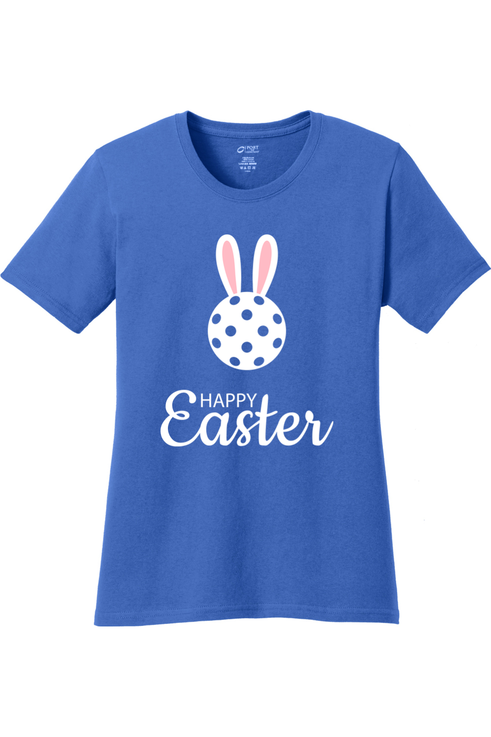 Port & Company Ladies Core Cotton Tee Royal