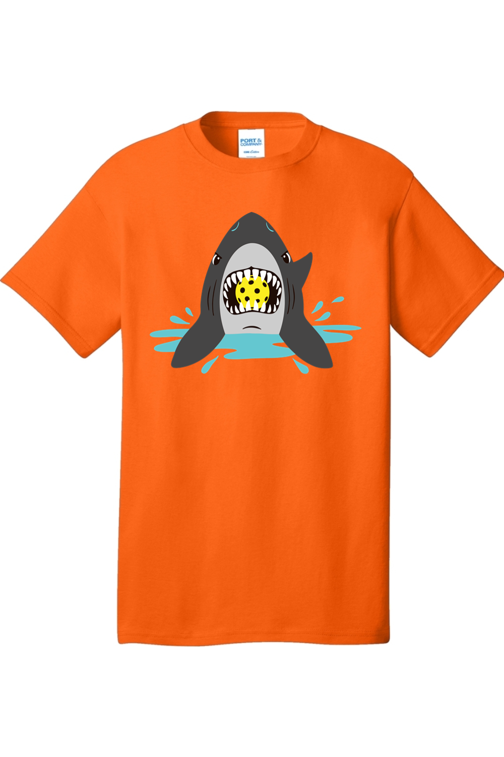 Port & Company Unisex Core Cotton Tee S. Orange