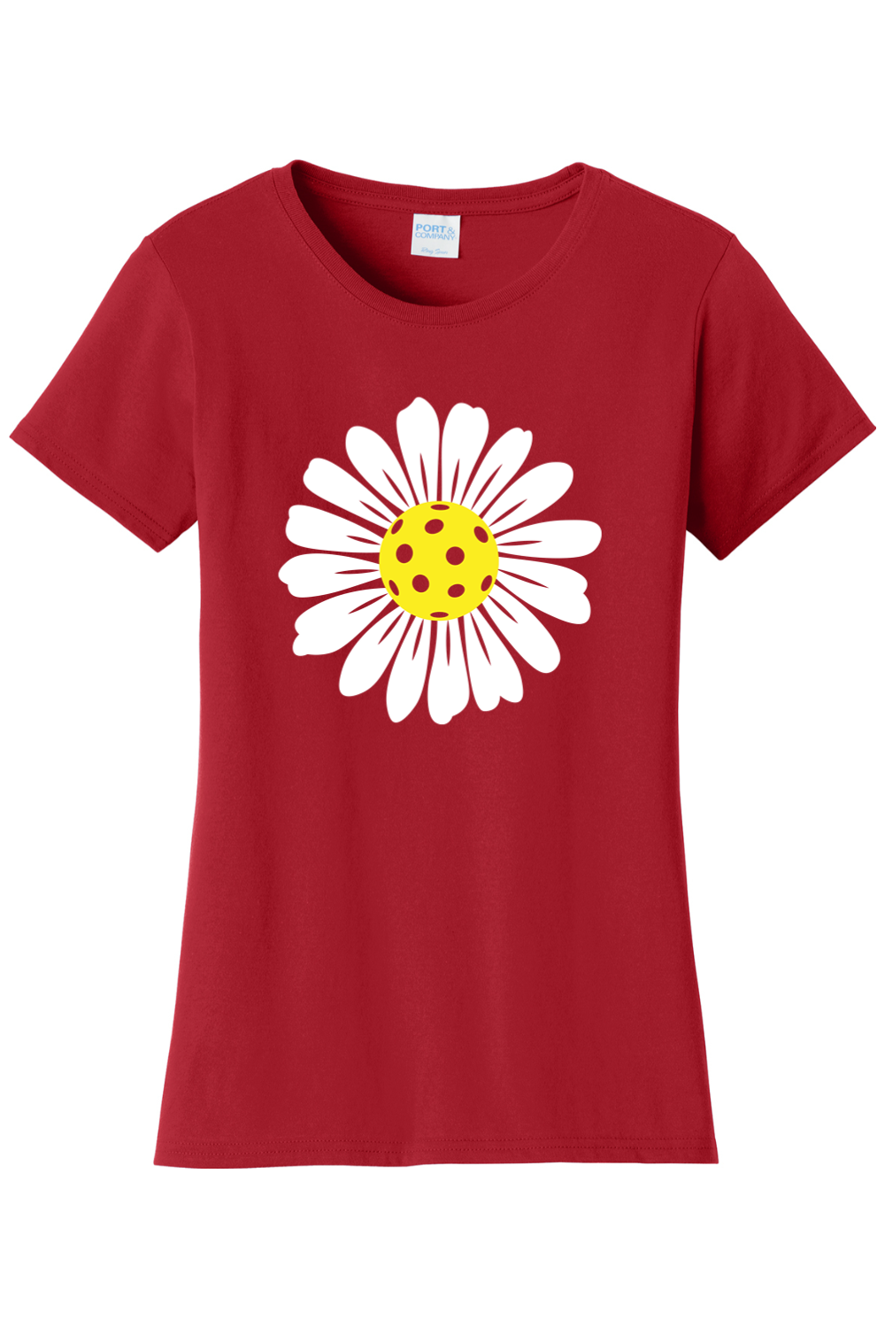 Port & Company Ladies Fan Favorite Tee Team Cardinal