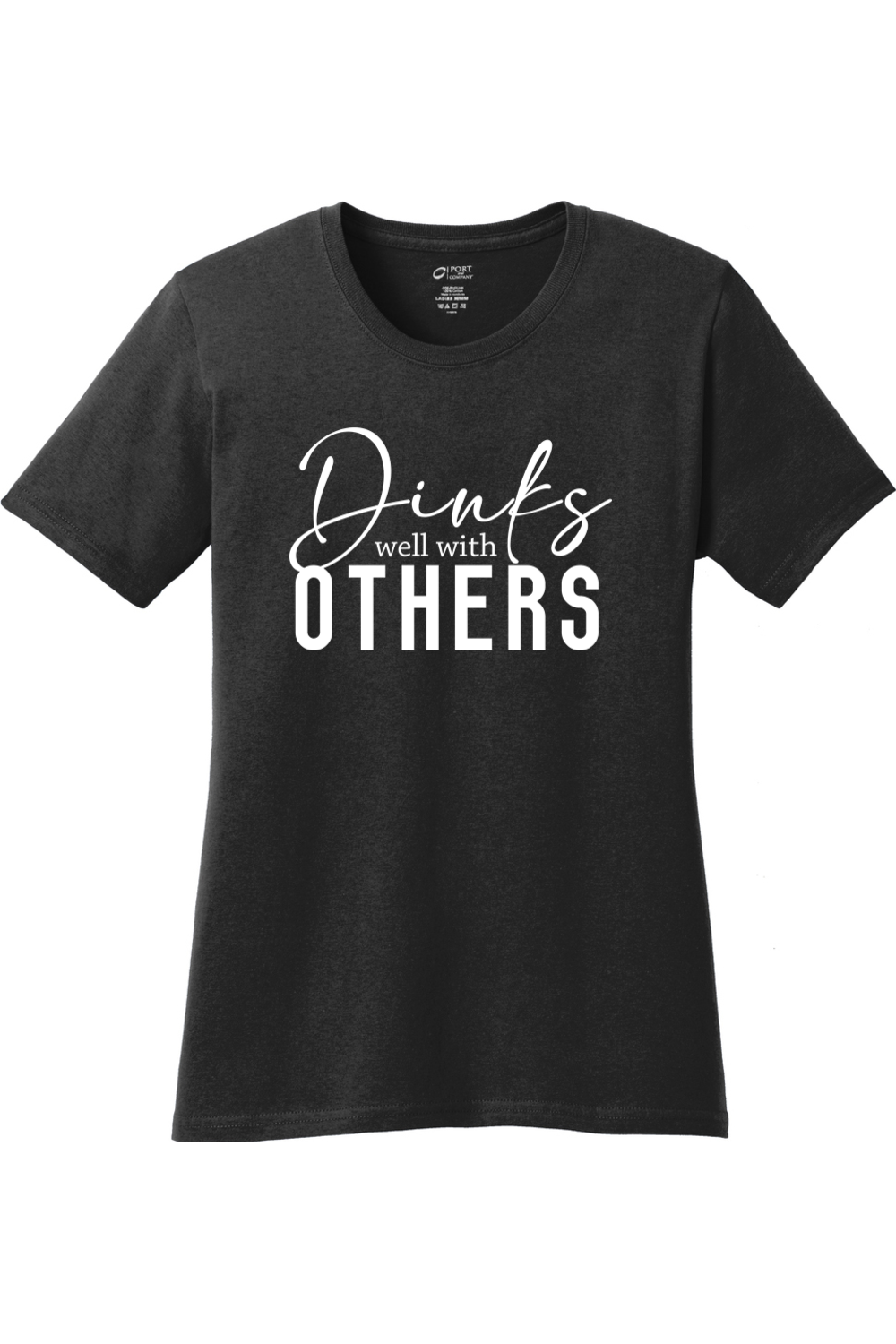 Port & Company Ladies Fan Favorite Tee Jet Black