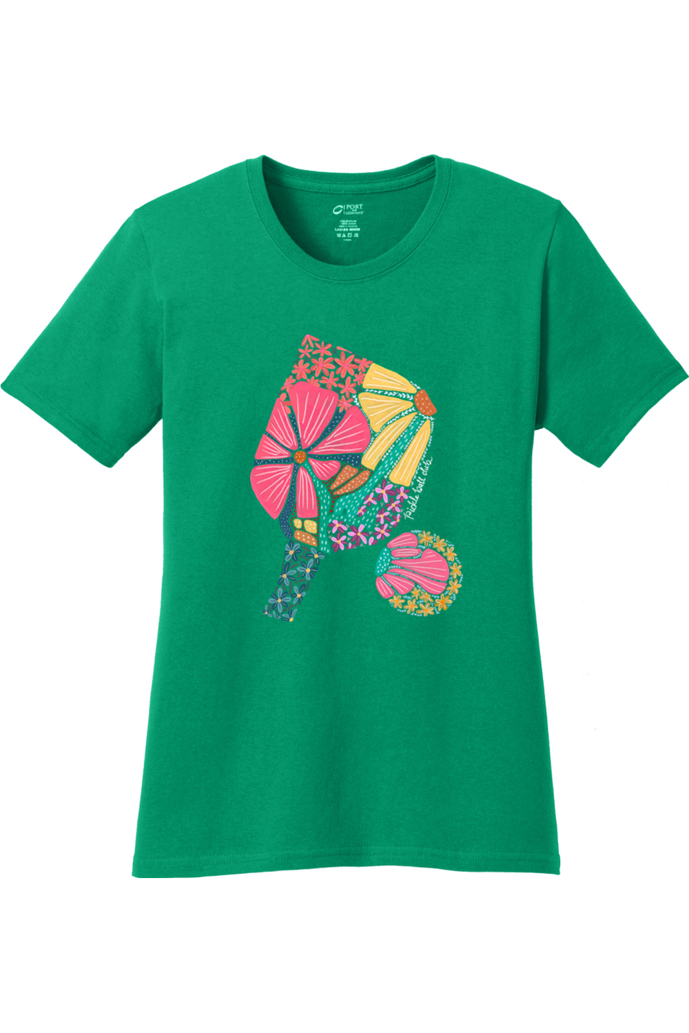 Port & Company Ladies Core Cotton Tee Kelly
