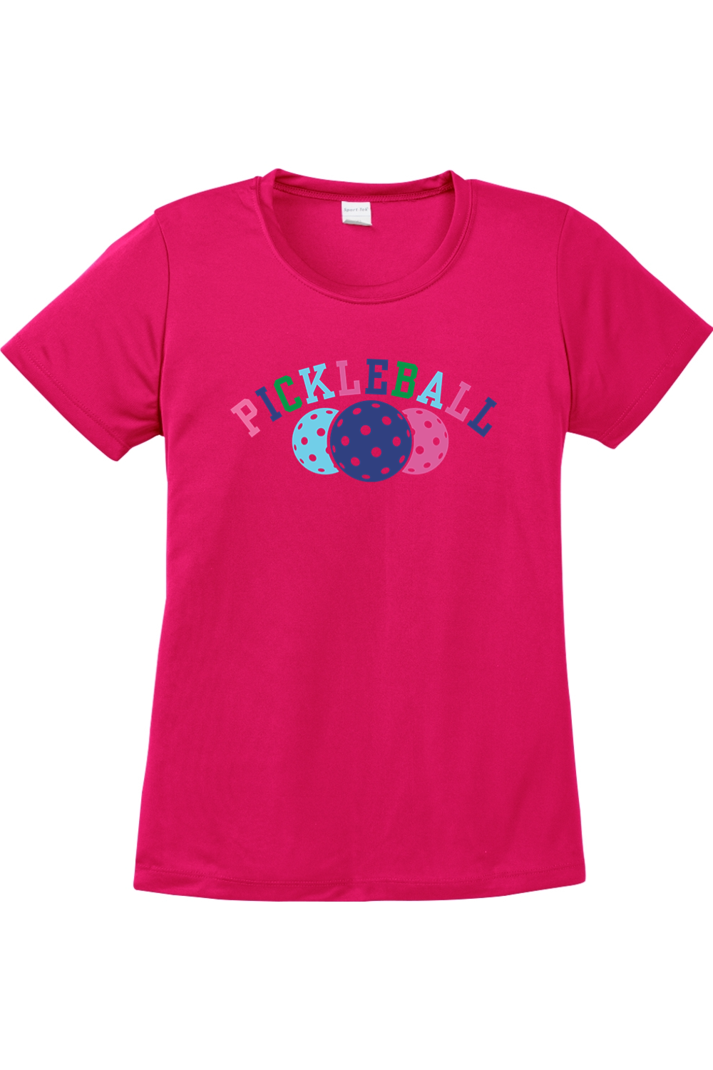 Sport-Tek Ladies PosiCharge Competitor Tee Pink Raspberry