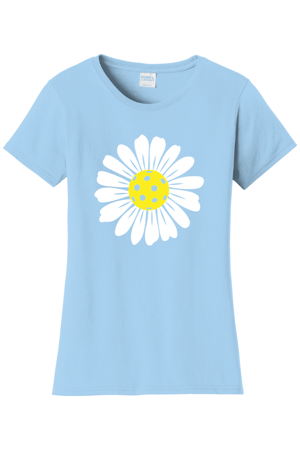 Port & Company Ladies Fan Favorite Tee Light Blue