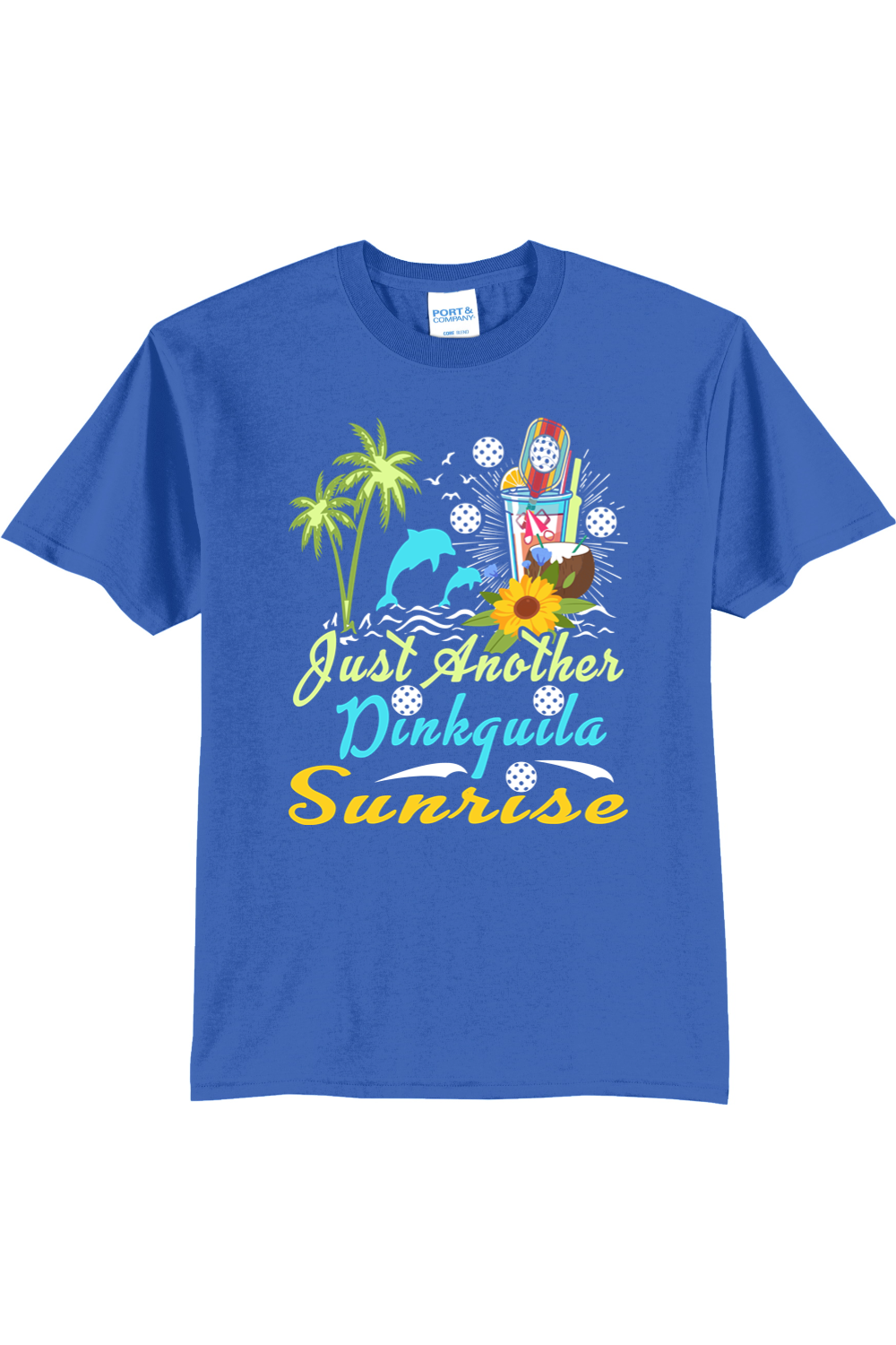 Port & Company Unisex Core Blend Tee Royal