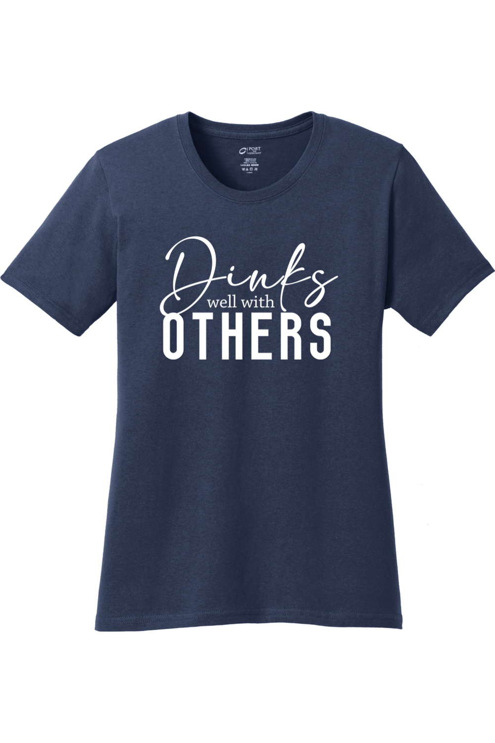 Port & Company Ladies Fan Favorite Tee Navy