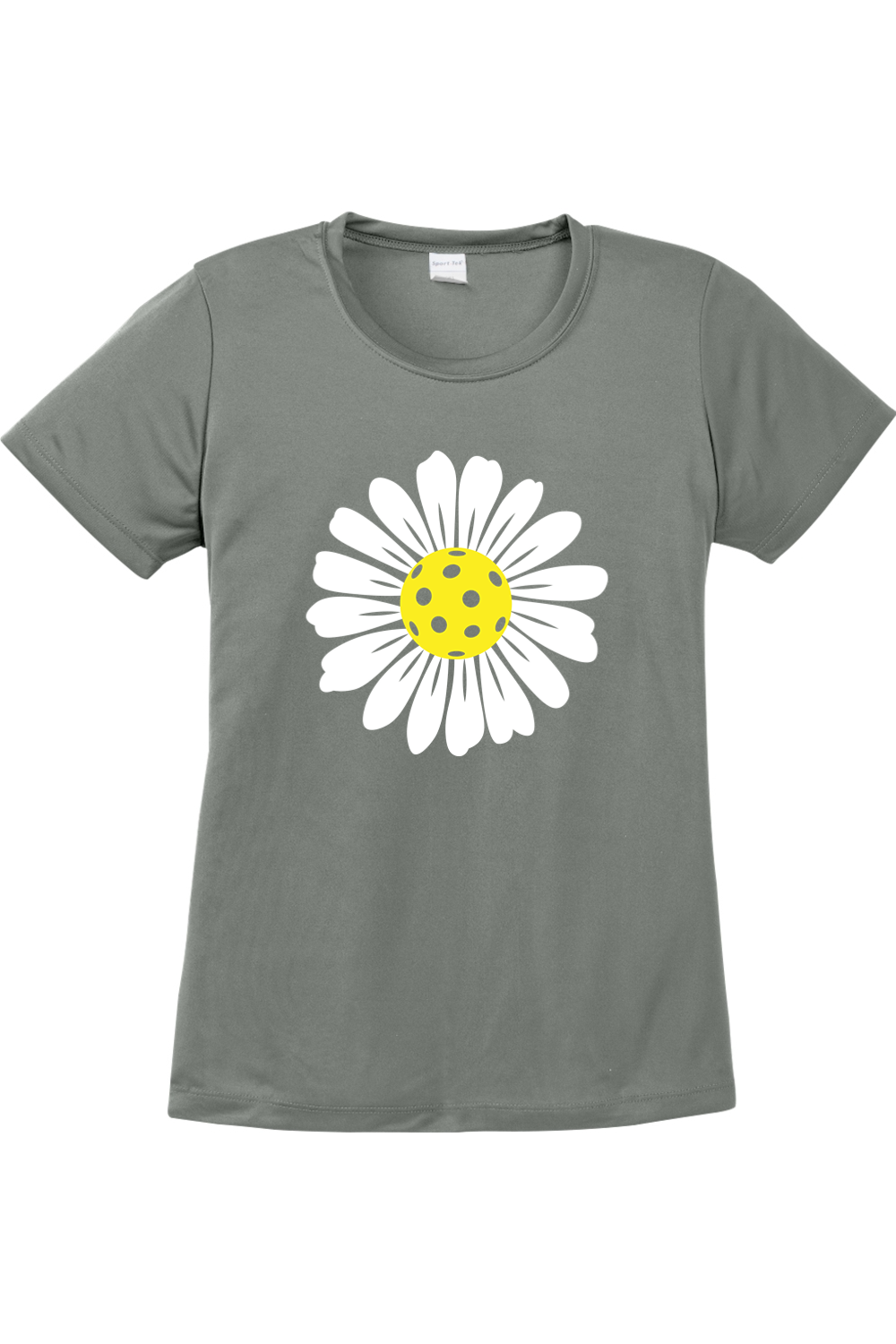 Sport-Tek Ladies PosiCharge Competitor Tee Grey Concrete