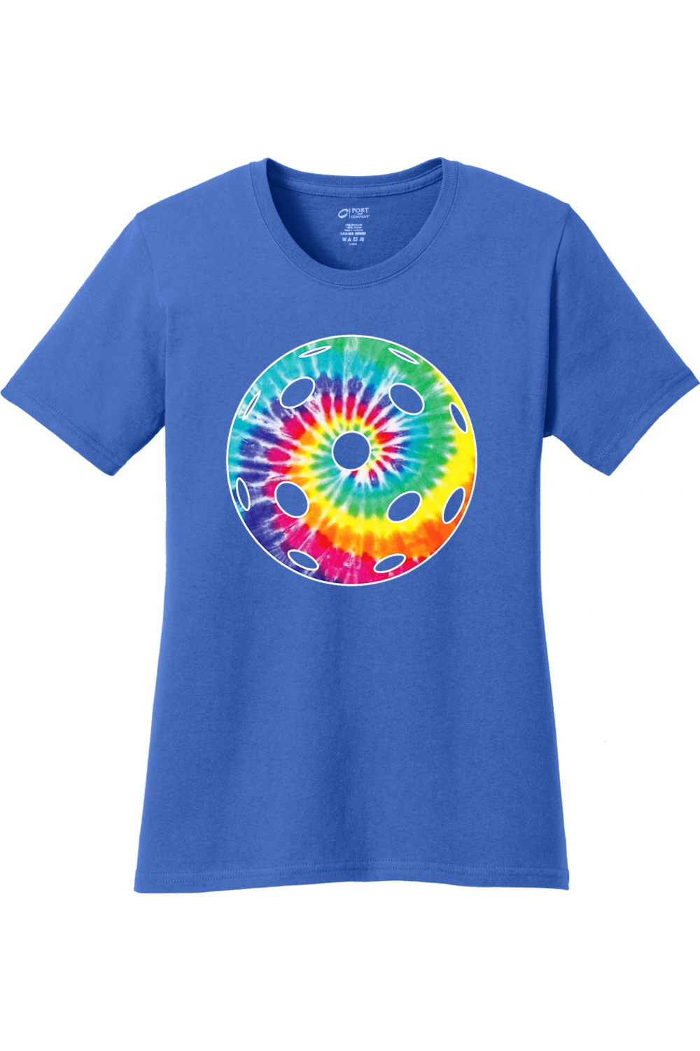 Port & Company Ladies Core Cotton Tee Royal