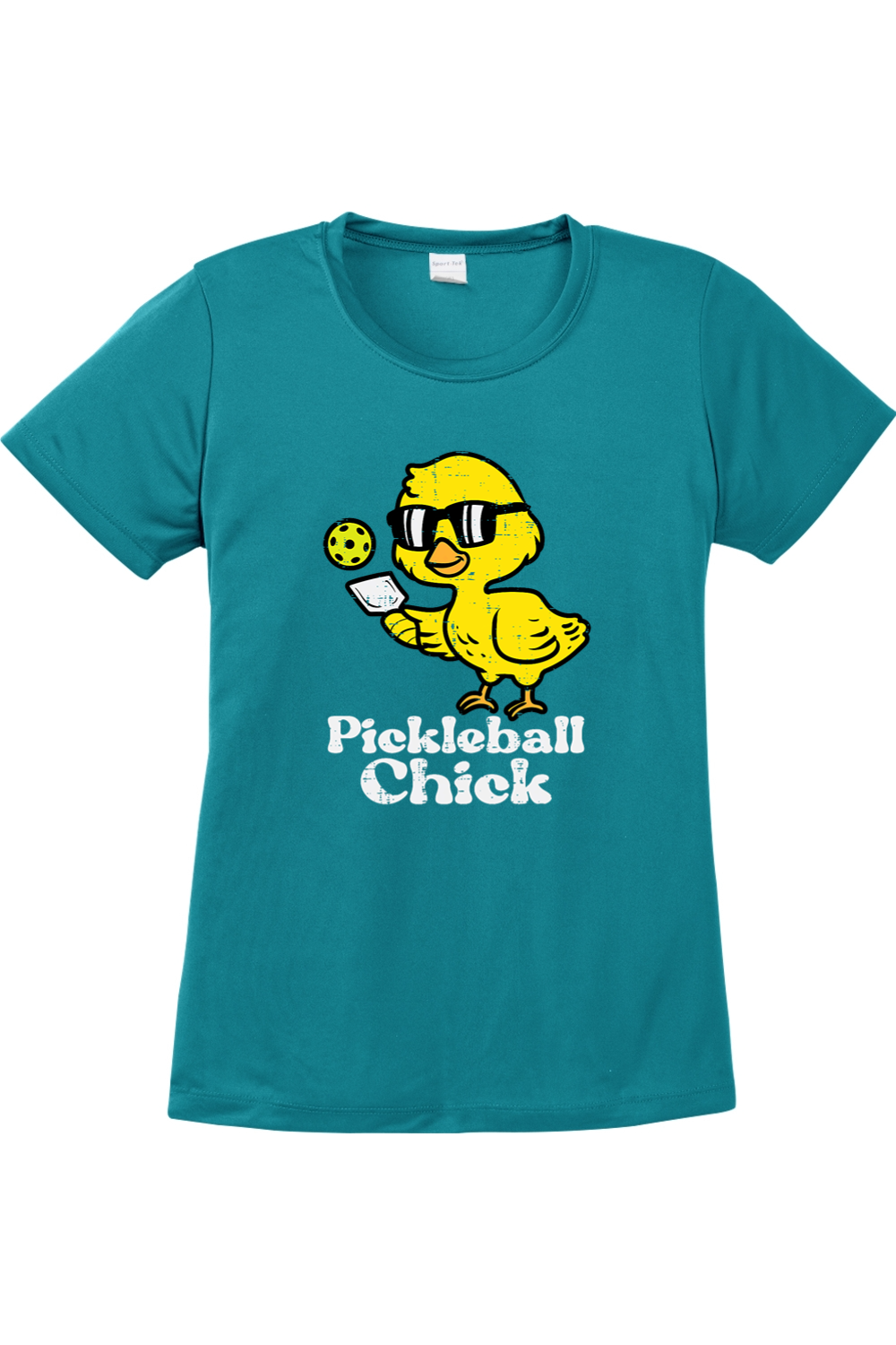 Sport-Tek Ladies PosiCharge Competitor Tee Tropic Blue