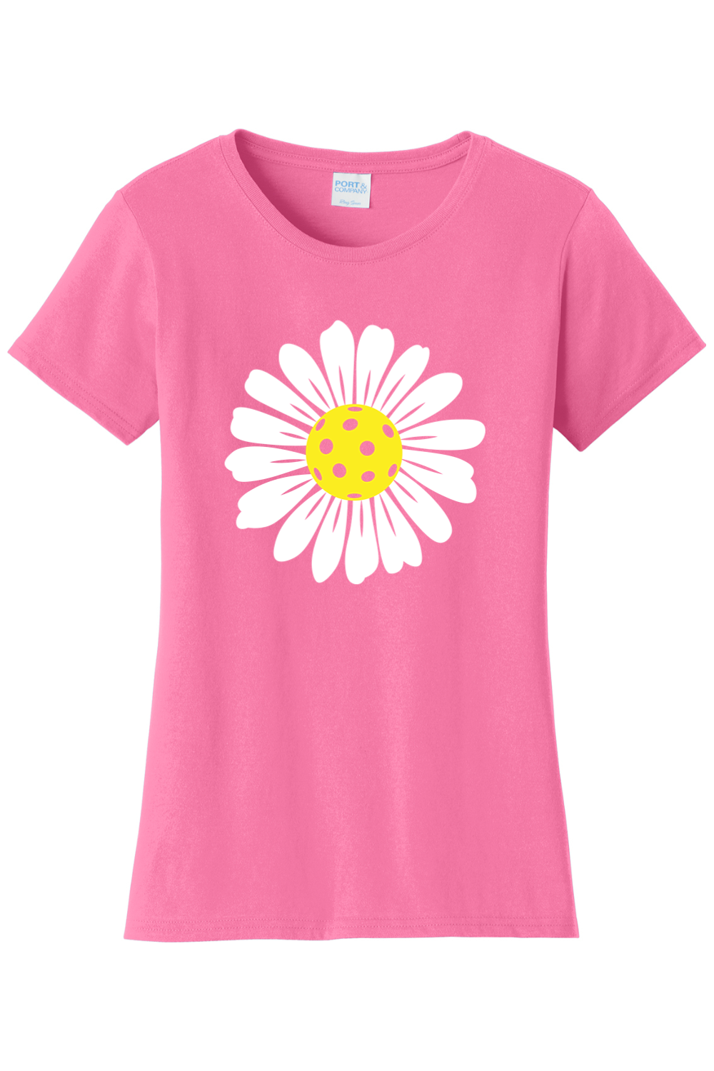 Port & Company Ladies Fan Favorite Tee New Pink