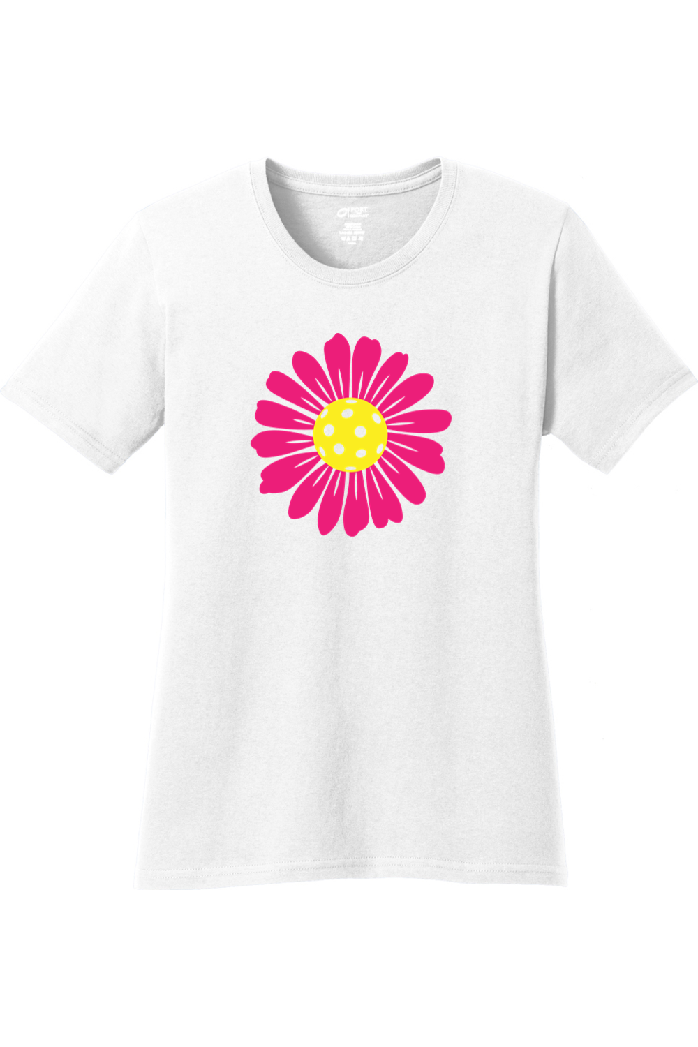 Port & Company Ladies Core Cotton Tee White
