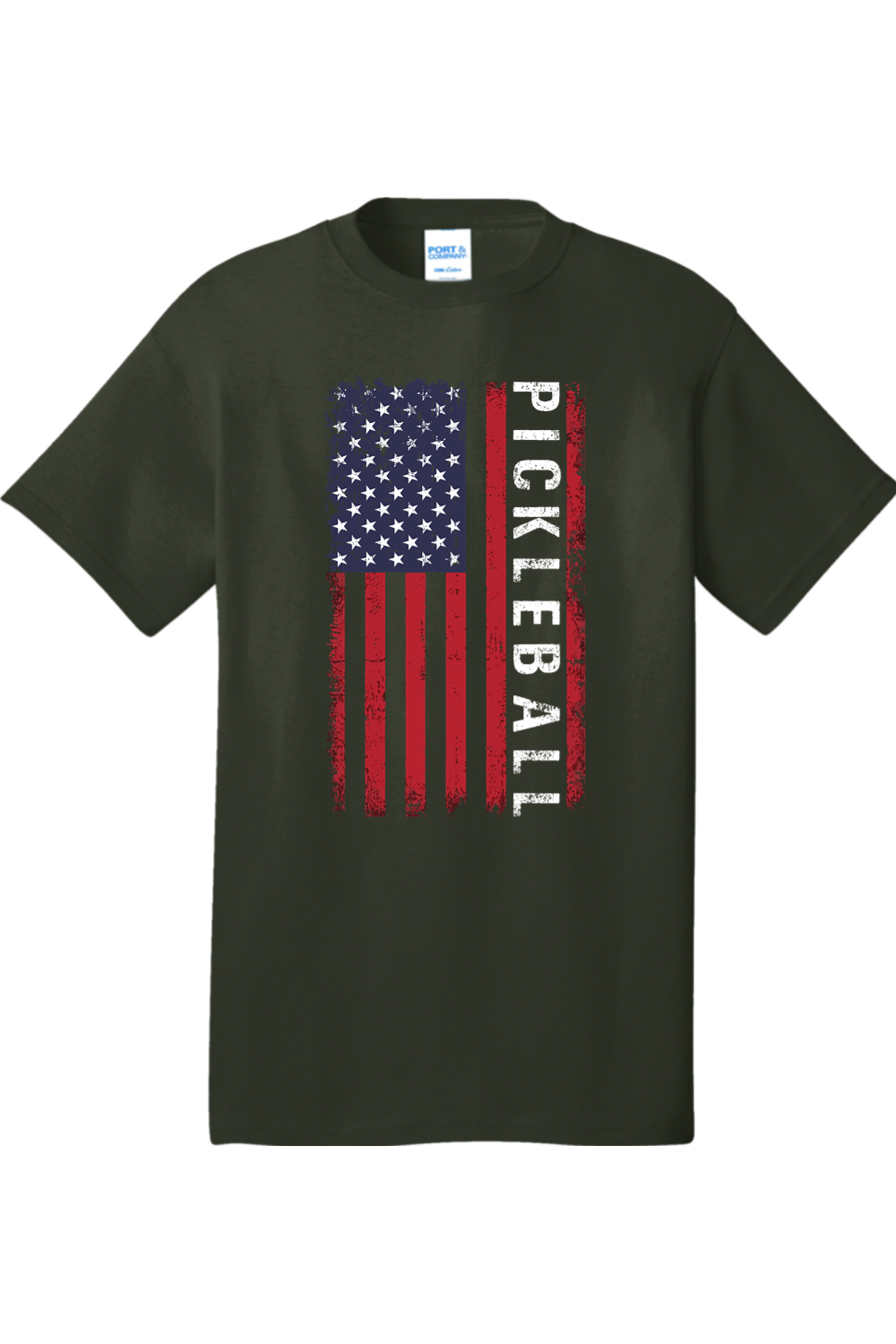 Port & Company Core Cotton Tee Olive
