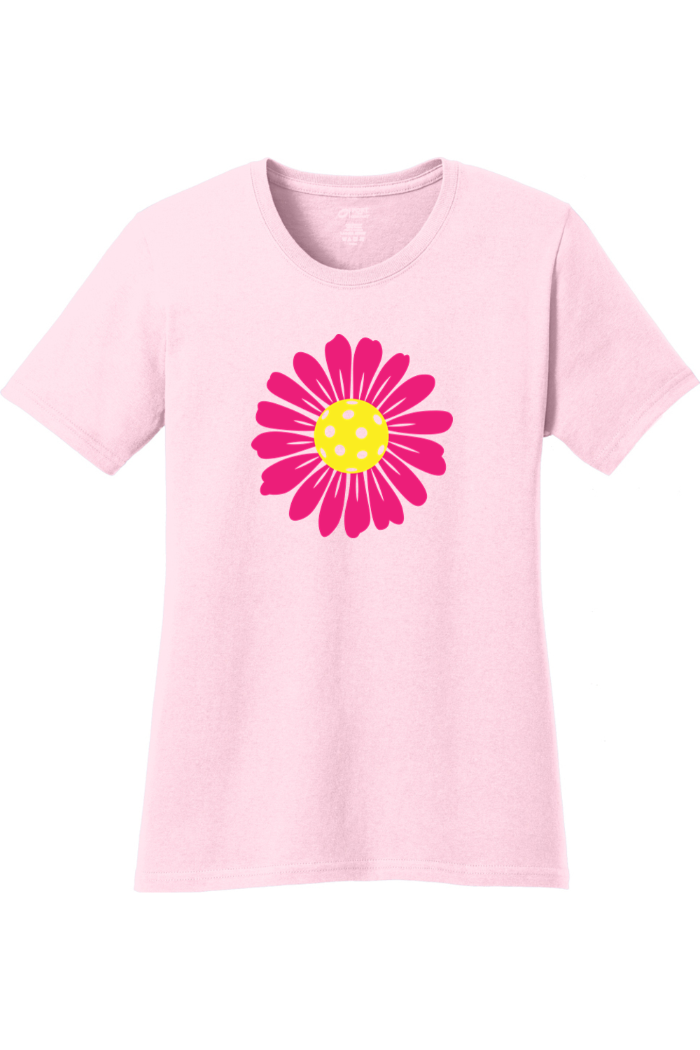 Port & Company Ladies Core Cotton Tee Pale Pink
