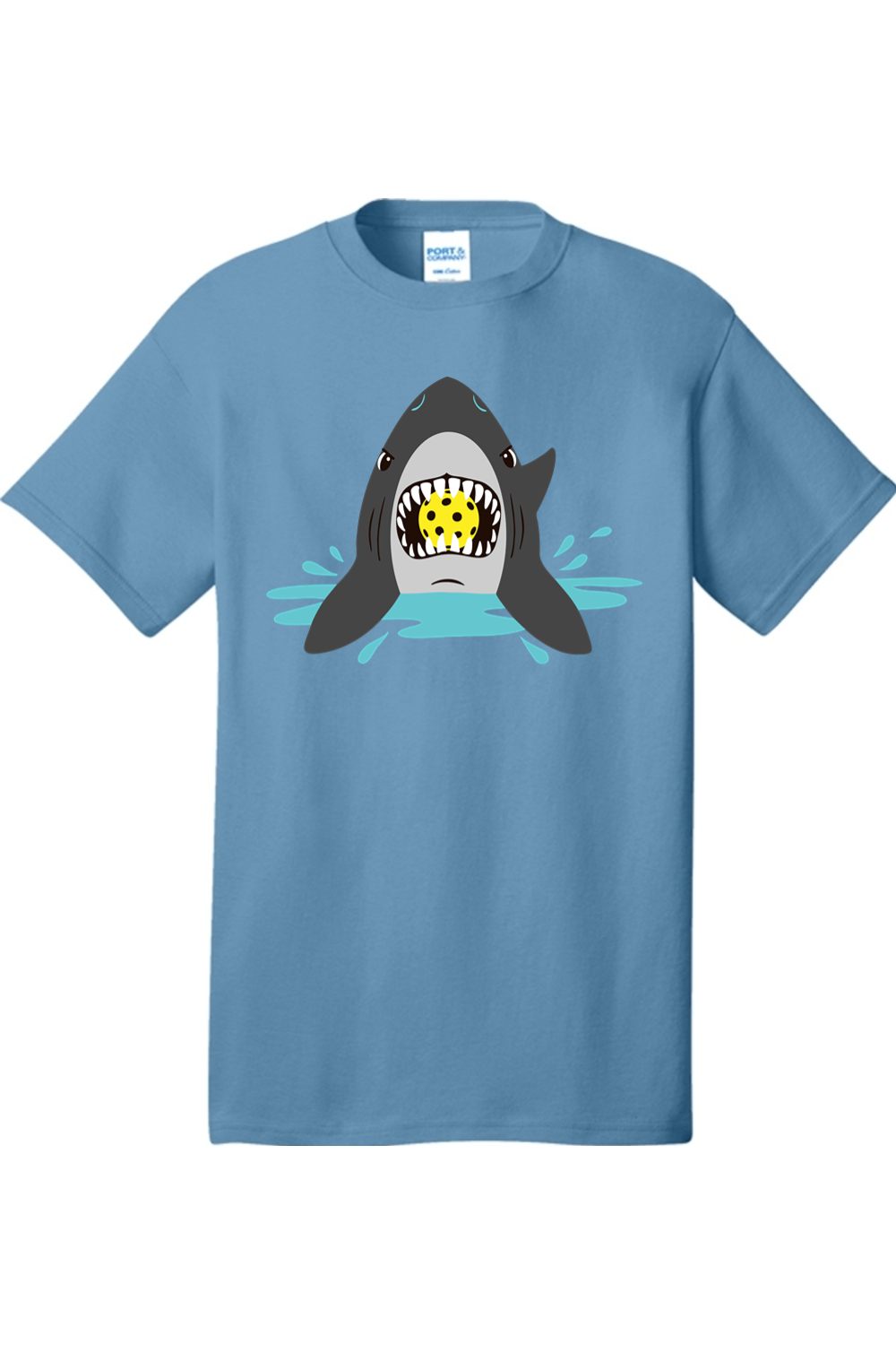 Port & Company Unisex Core Cotton Tee Tundra Blue
