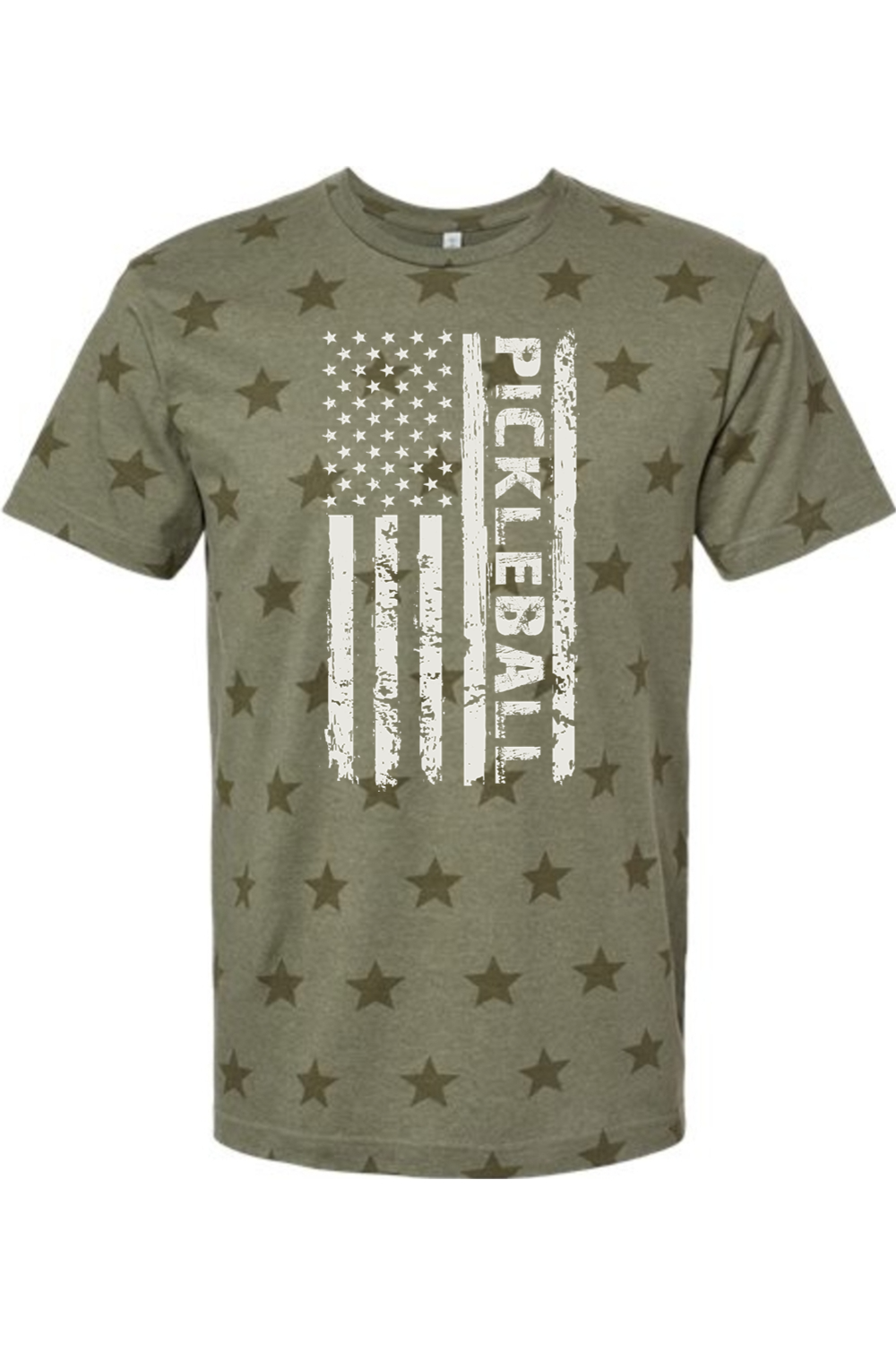 Code Five Star Print Tee