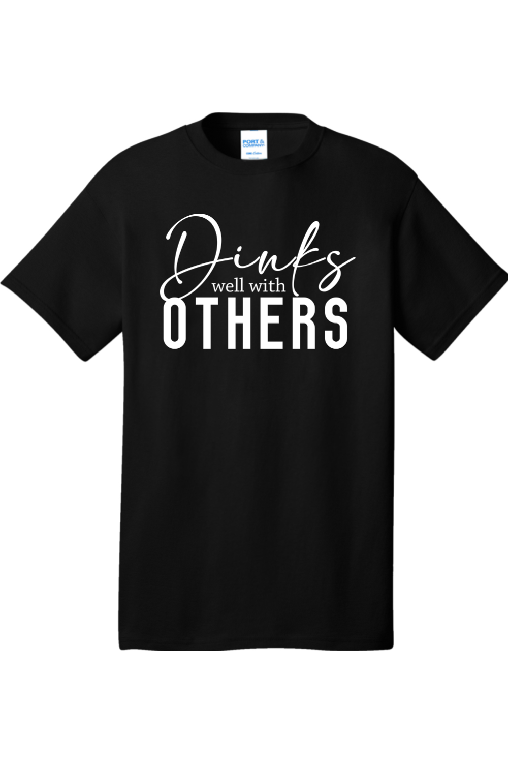 Port & Company Core Cotton Tee Jet Black