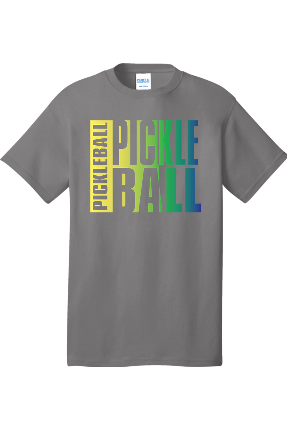 Port & Company Core Cotton Tee Medium Grey