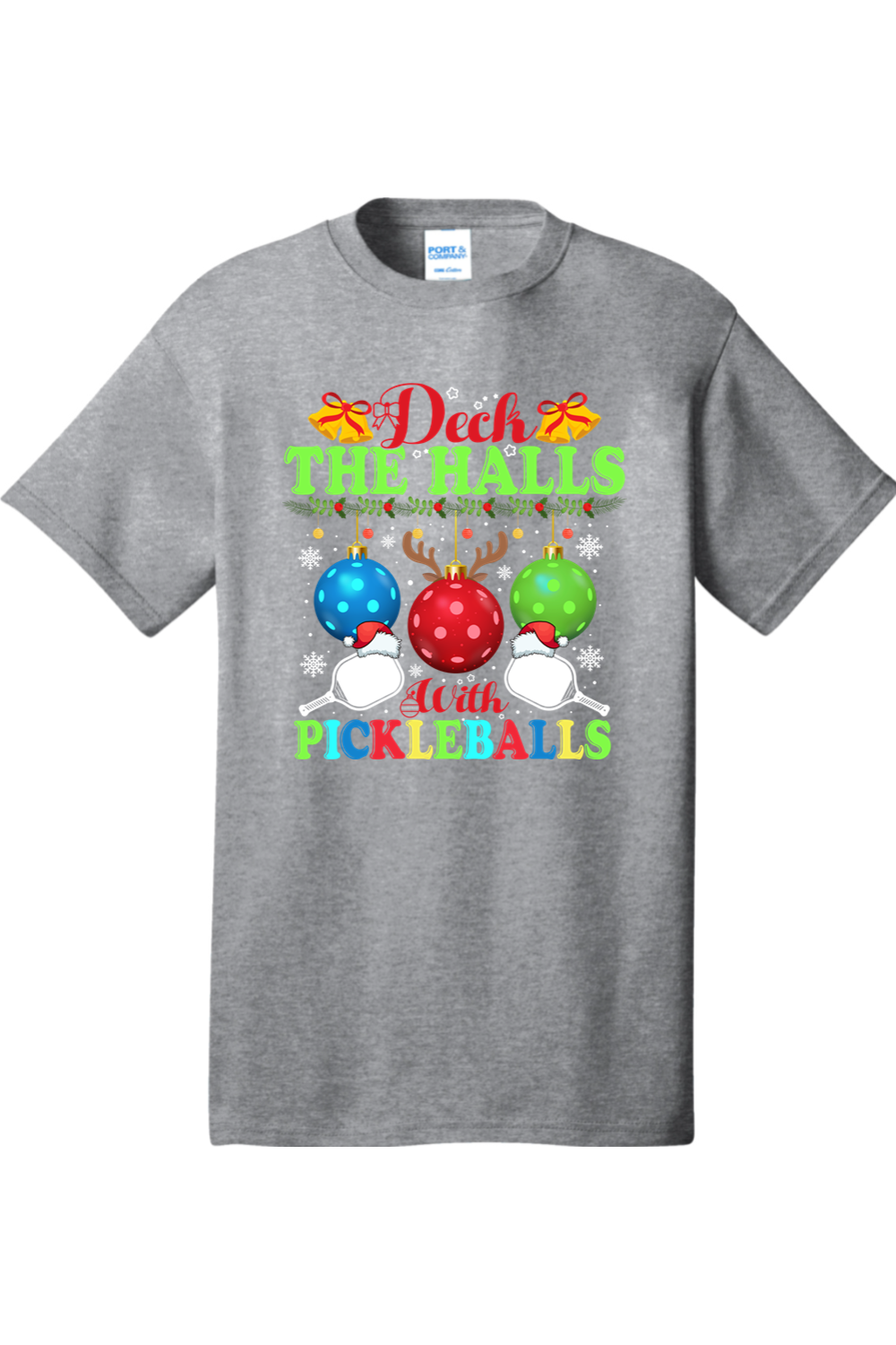 Port & Company Core Cotton Tee Athletic Heather