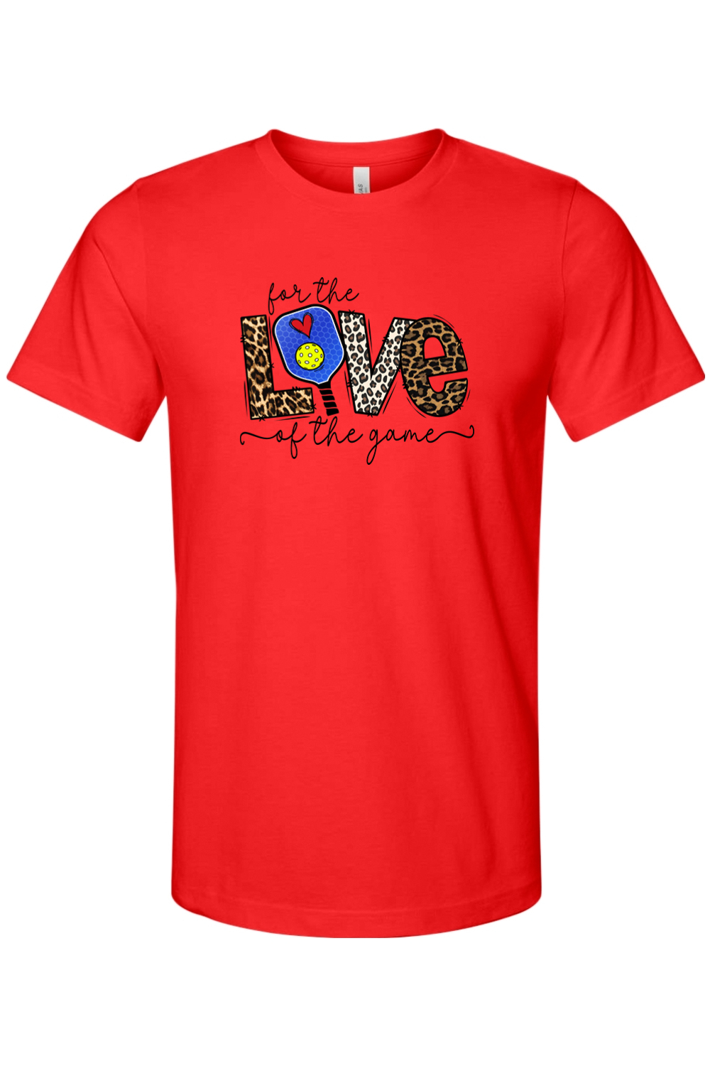 BELLA+CANVAS UNISEX Jersey Tee Poppy