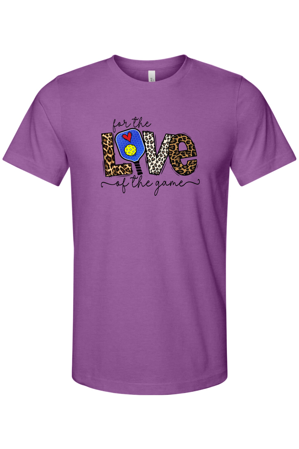 BELLA+CANVAS UNISEX Jersey Tee Royal Purple