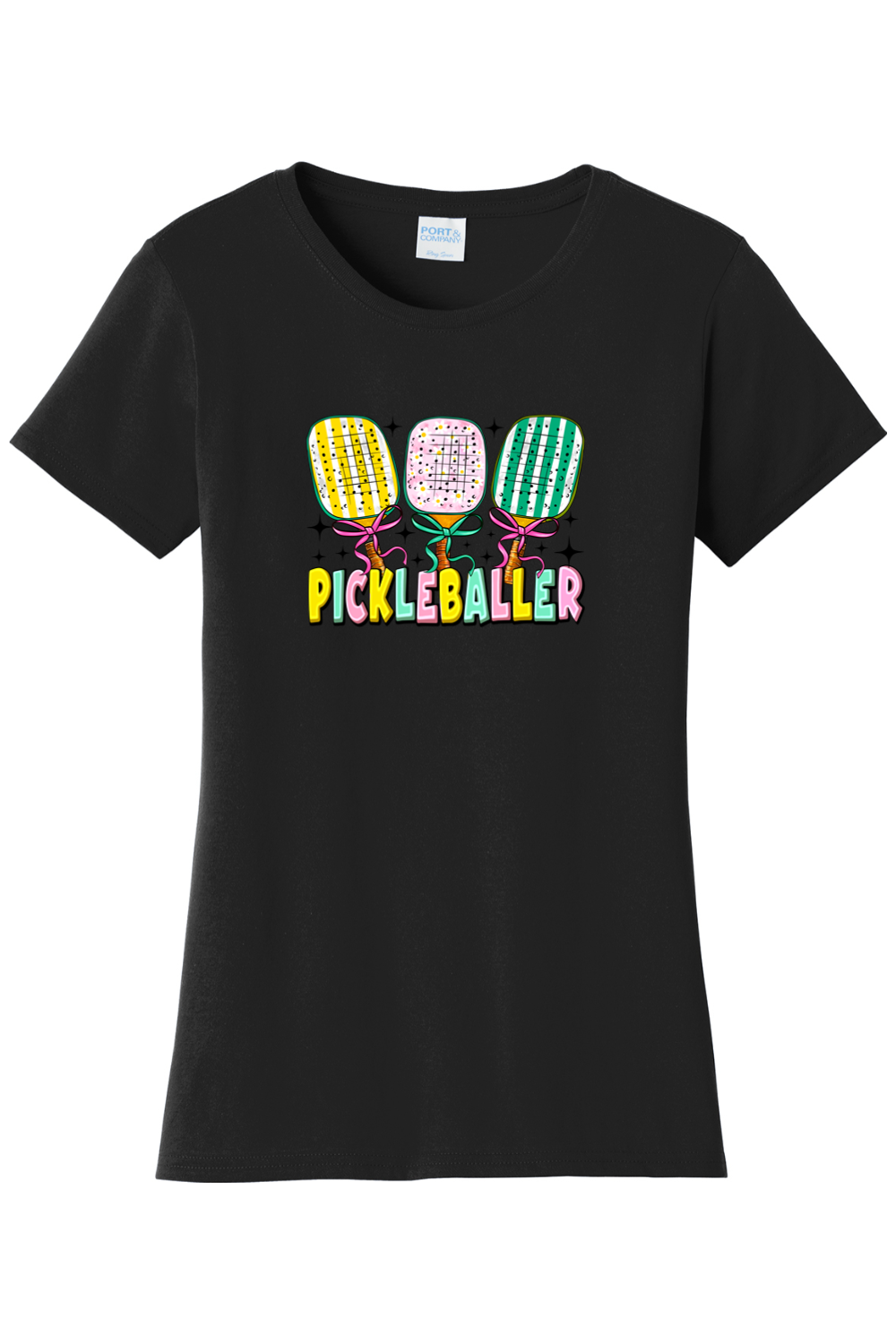 Port & Company Ladies Fan Favorite Tee Jet Black