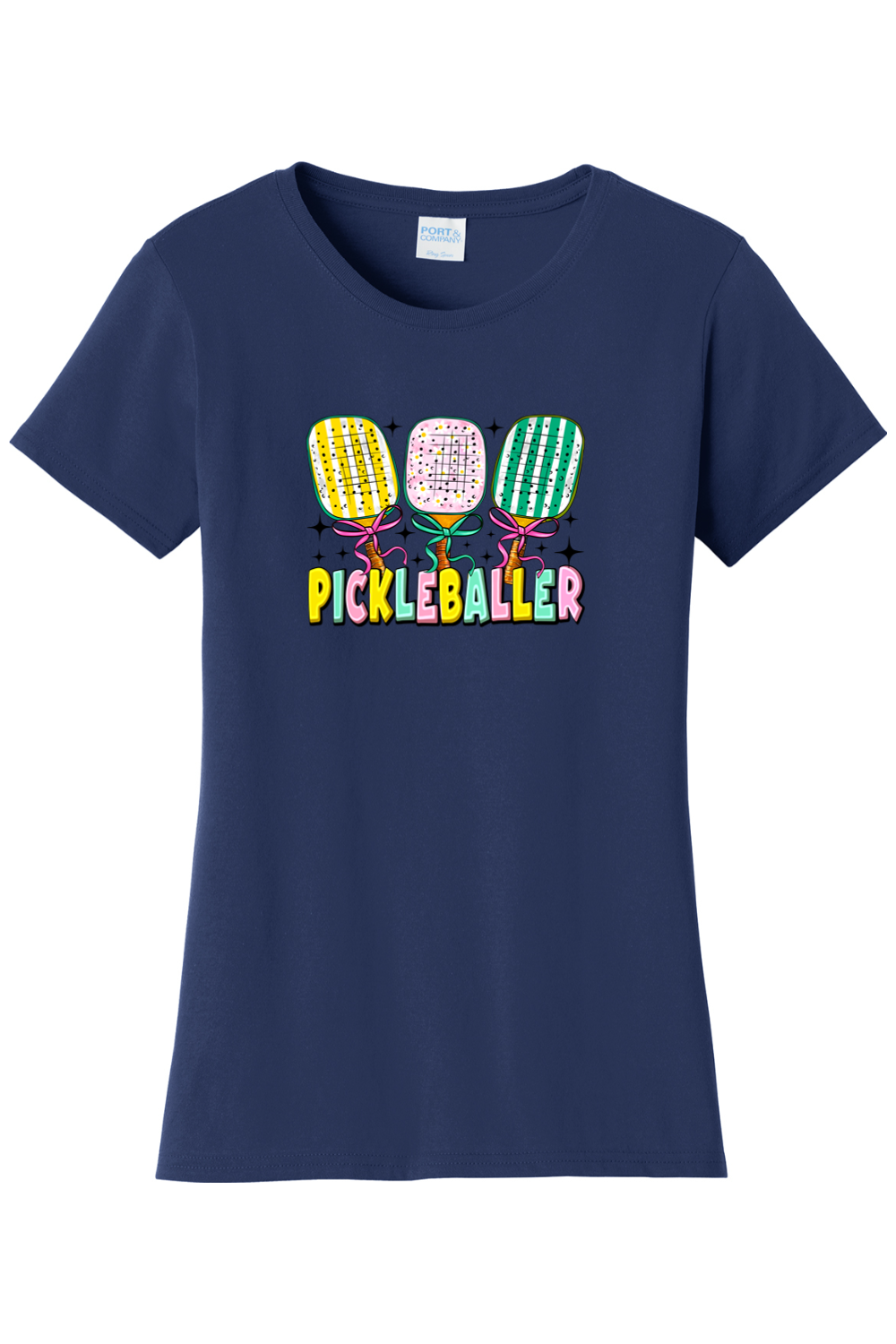 Port & Company Ladies Fan Favorite Tee Team Navy