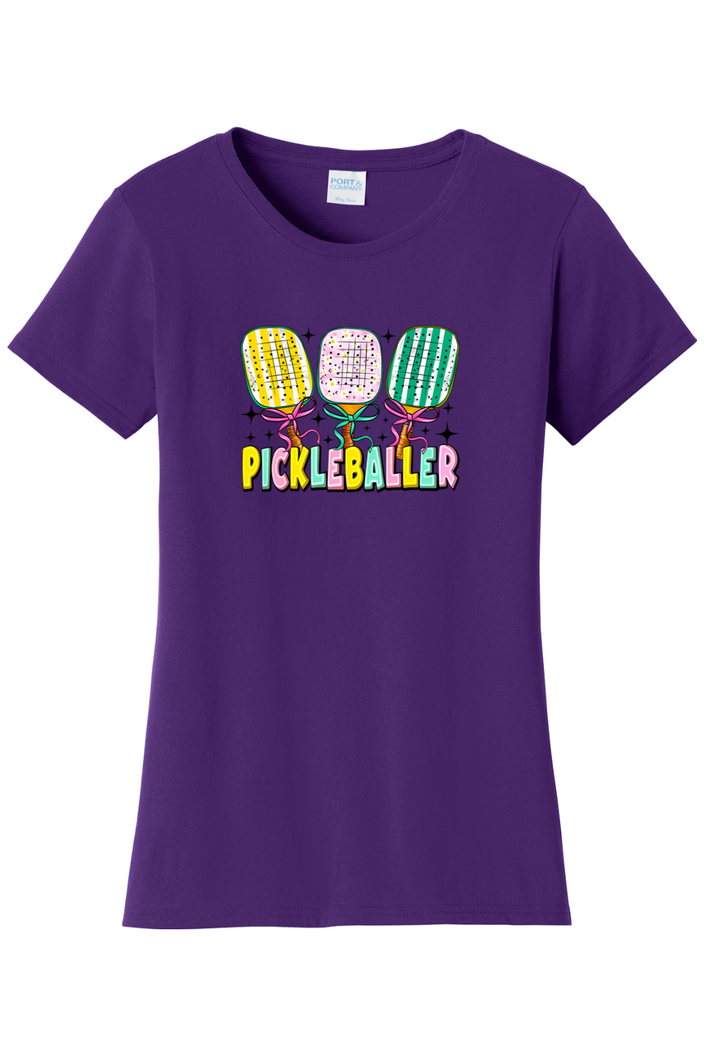 Port & Company Ladies Fan Favorite Tee Team Purple