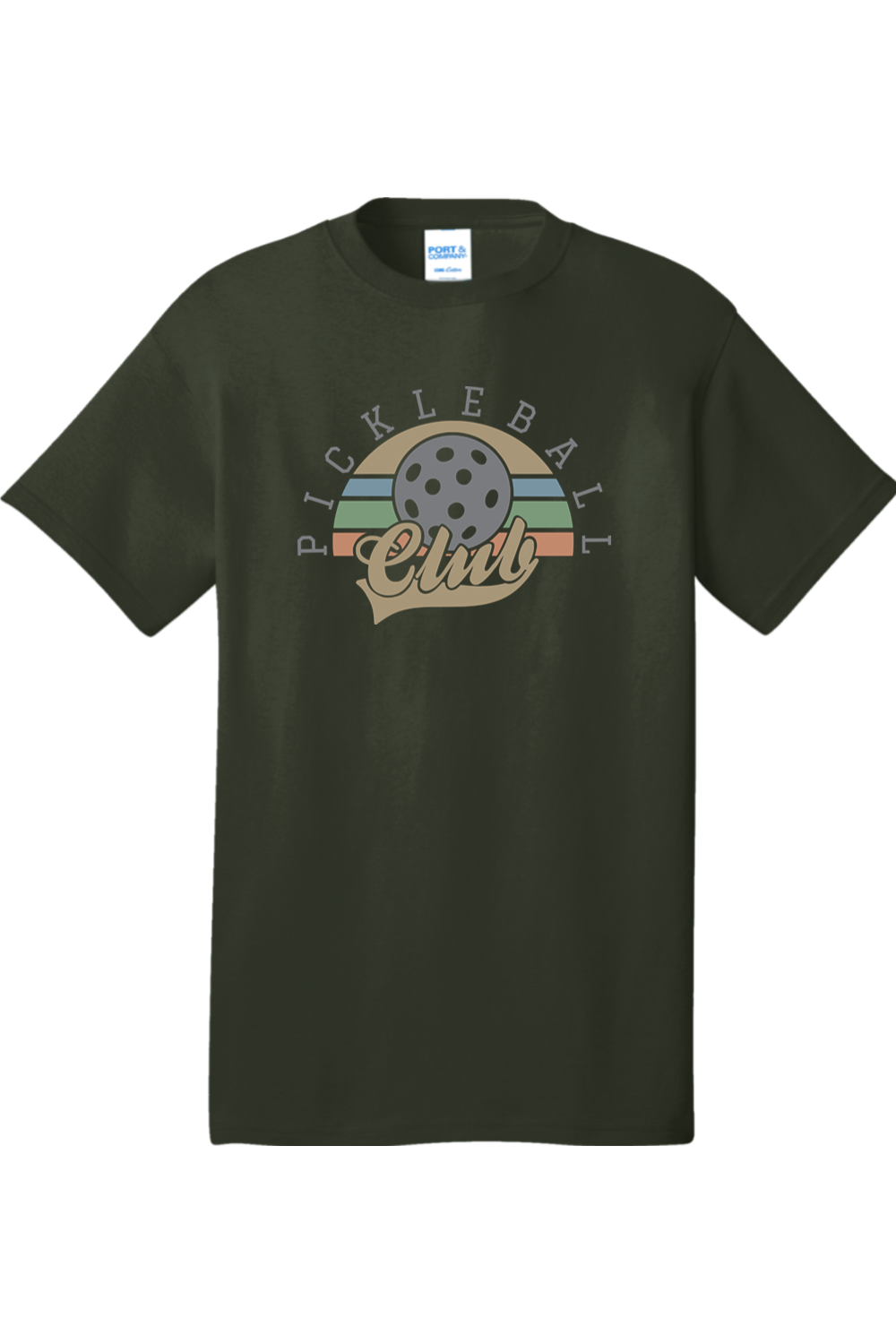 Port & Company Core Cotton Tee Olive