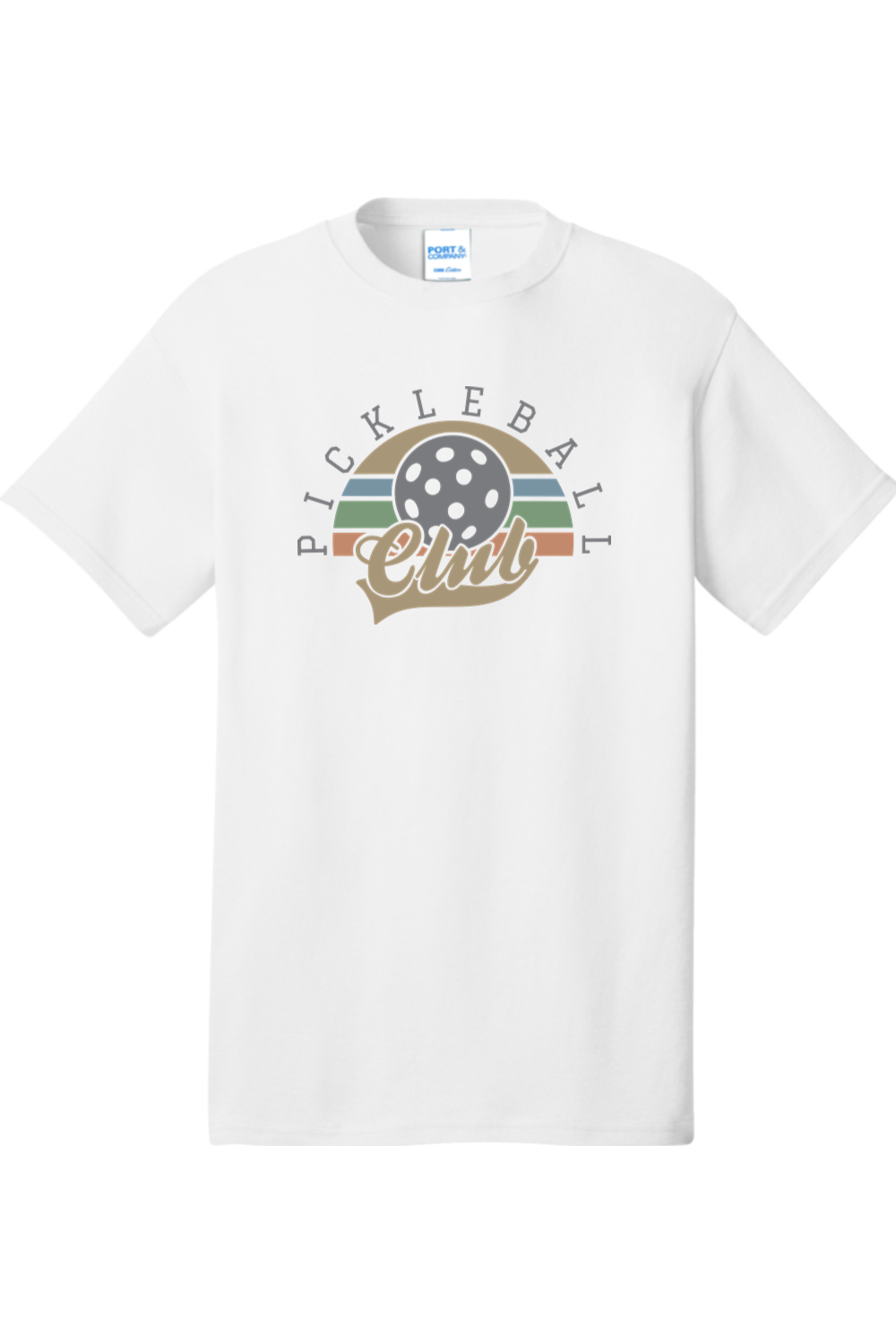 Port & Company Core Cotton Tee White