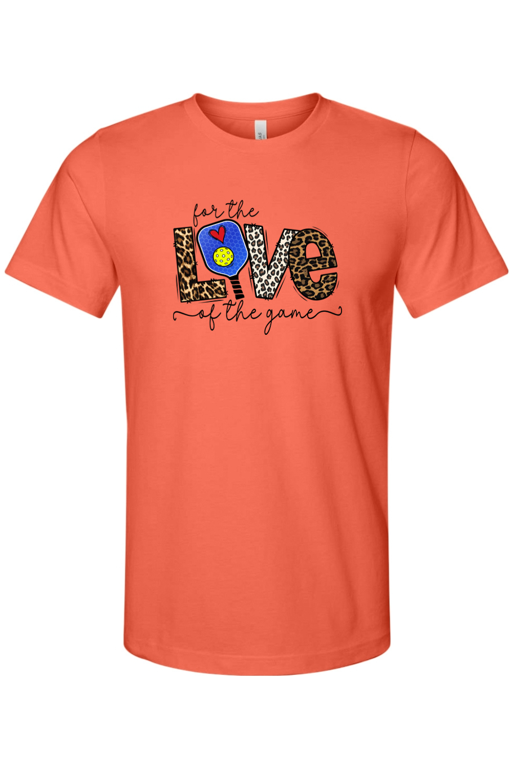 BELLA+CANVAS UNISEX Jersey Tee Coral