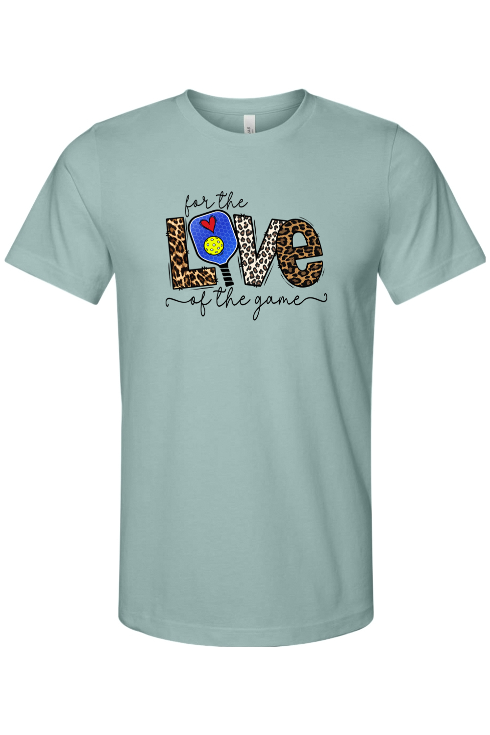BELLA+CANVAS UNISEX Jersey Tee Dusty Blue