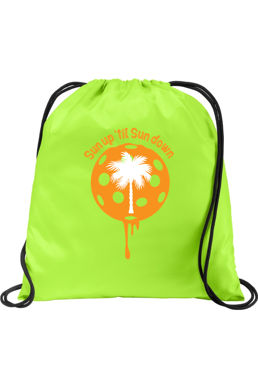 Port Authority Ultra-Core Cinch Pack Lime Shock