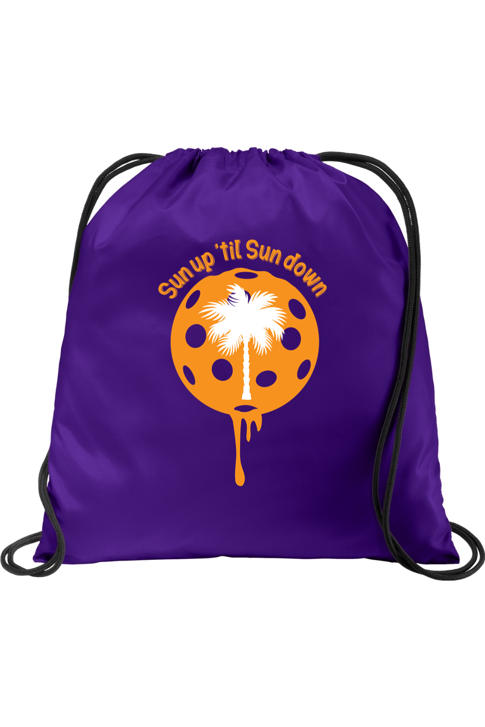 Port Authority Ultra-Core Cinch Pack Purple