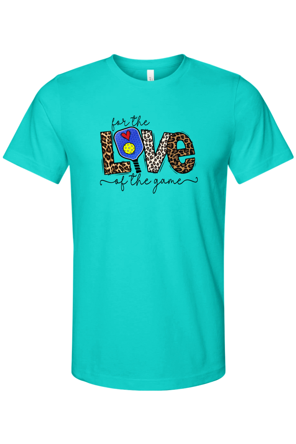BELLA+CANVAS UNISEX Jersey Tee Teal
