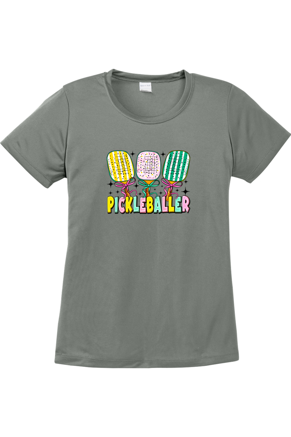 Sport-Tek Ladies PosiCharge Competitor Tee Grey Concrete