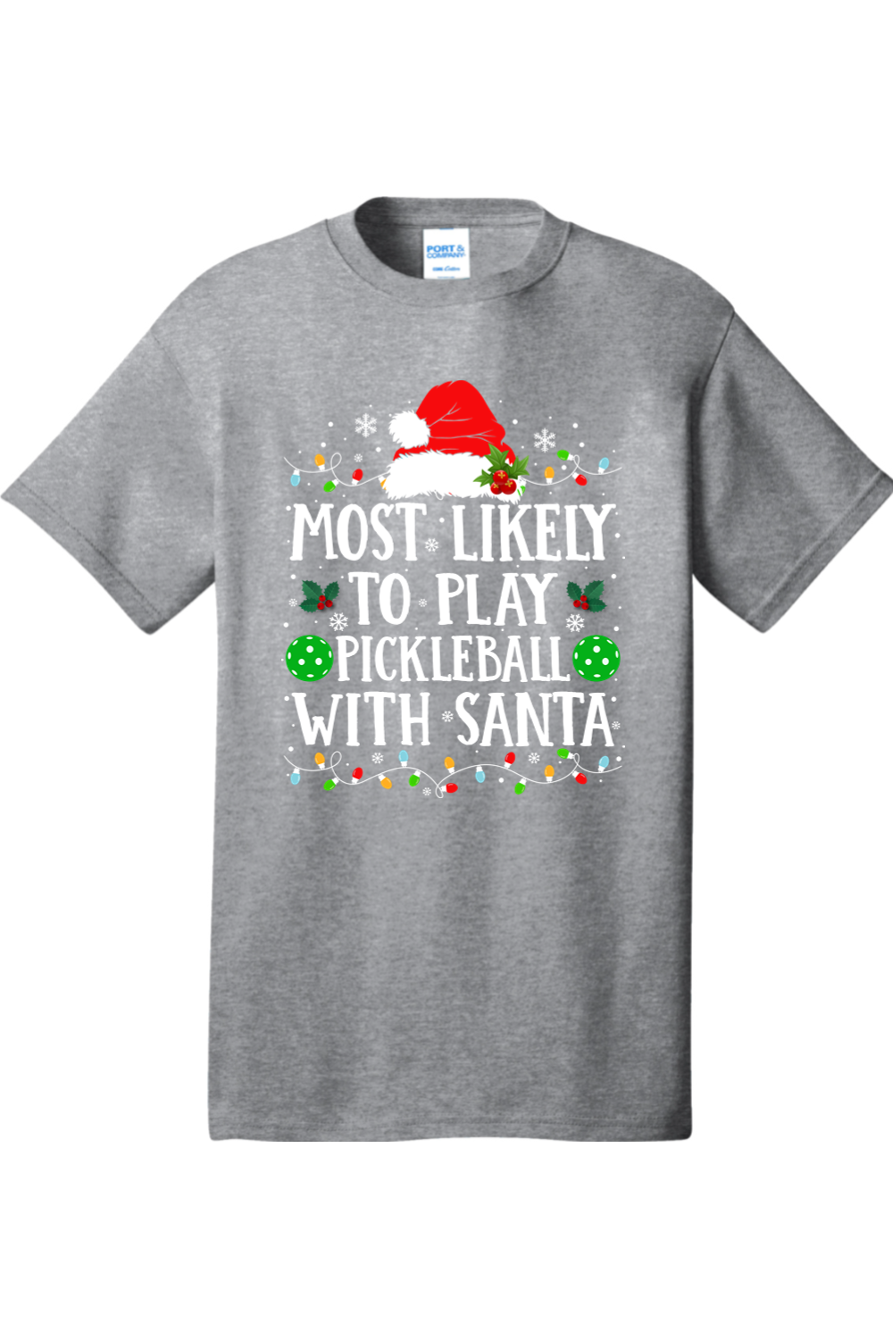 Port & Company Core Cotton Tee Athletic Heather