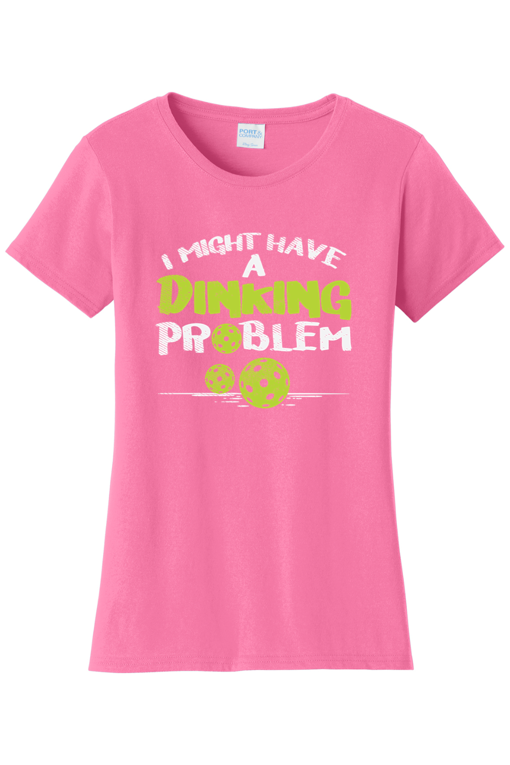 Port & Company Ladies Fan Favorite Tee New Pink