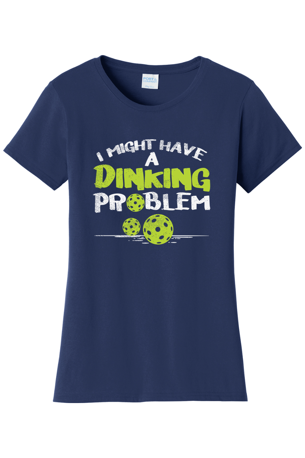 Port & Company Ladies Fan Favorite Tee Team Navy