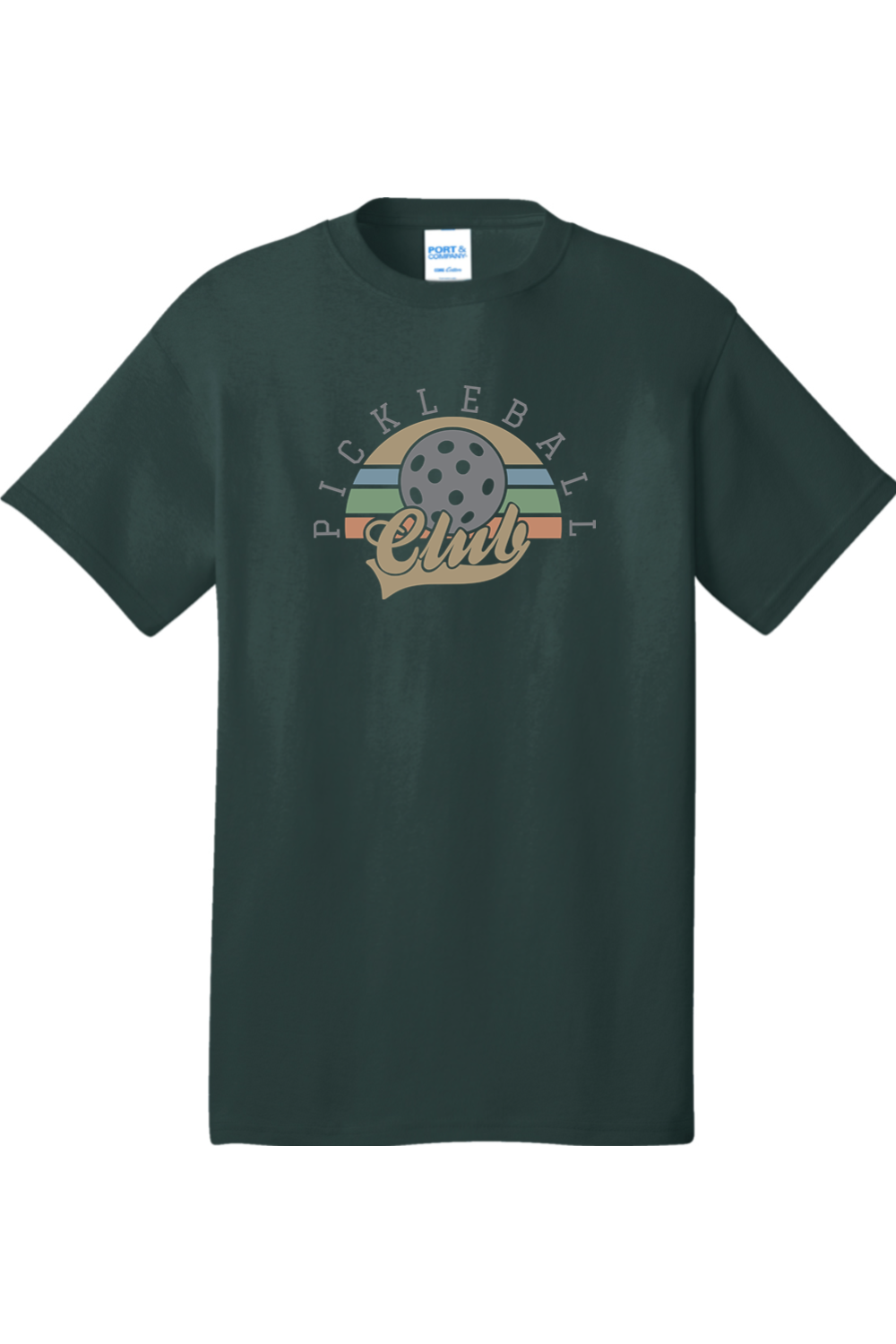 Port & Company Core Cotton Tee Dark Green