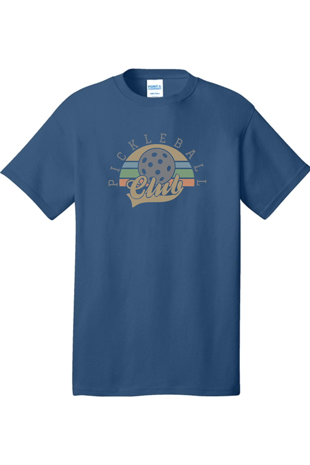 Port & Company Core Cotton Tee Neptune Blue