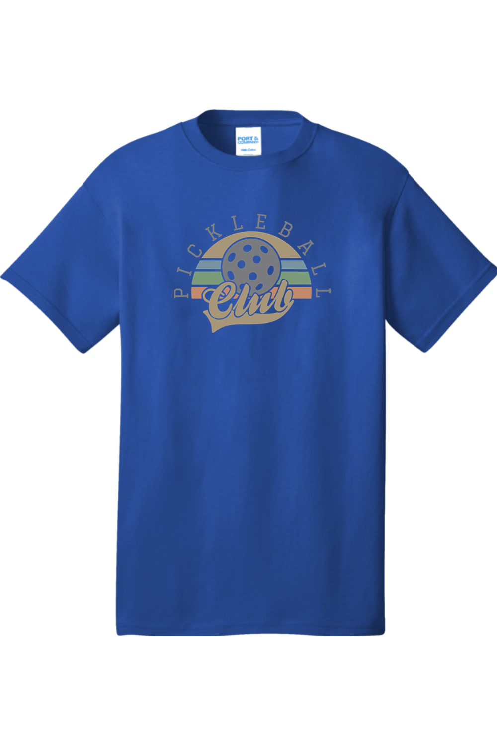 Port & Company Core Cotton Tee True Royal