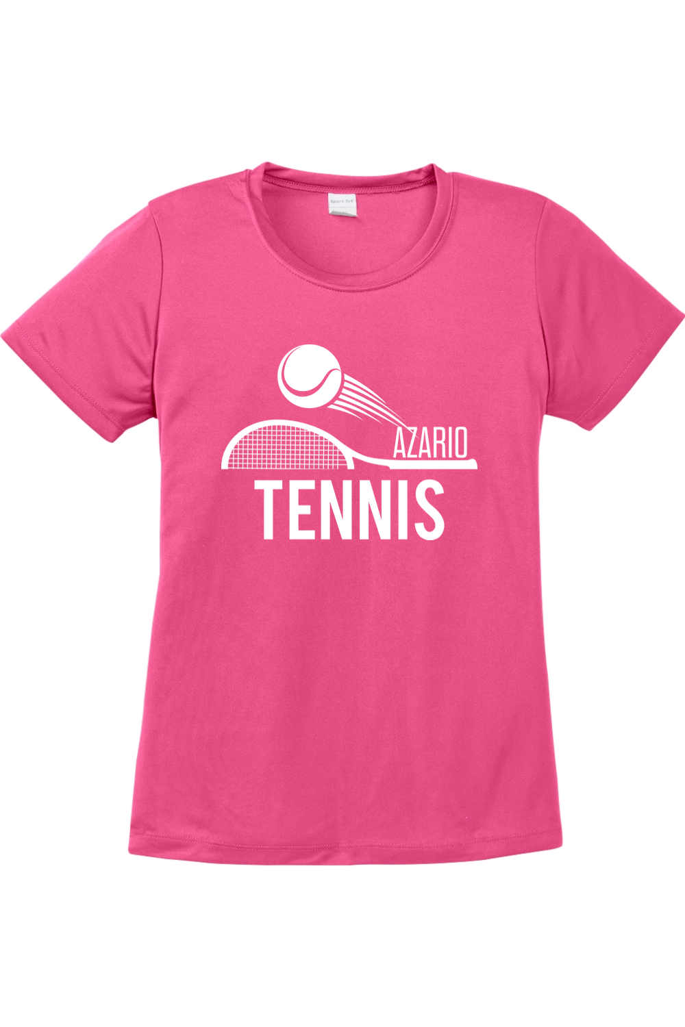 Azario Tennis - Ladies  Crew Neck Tee