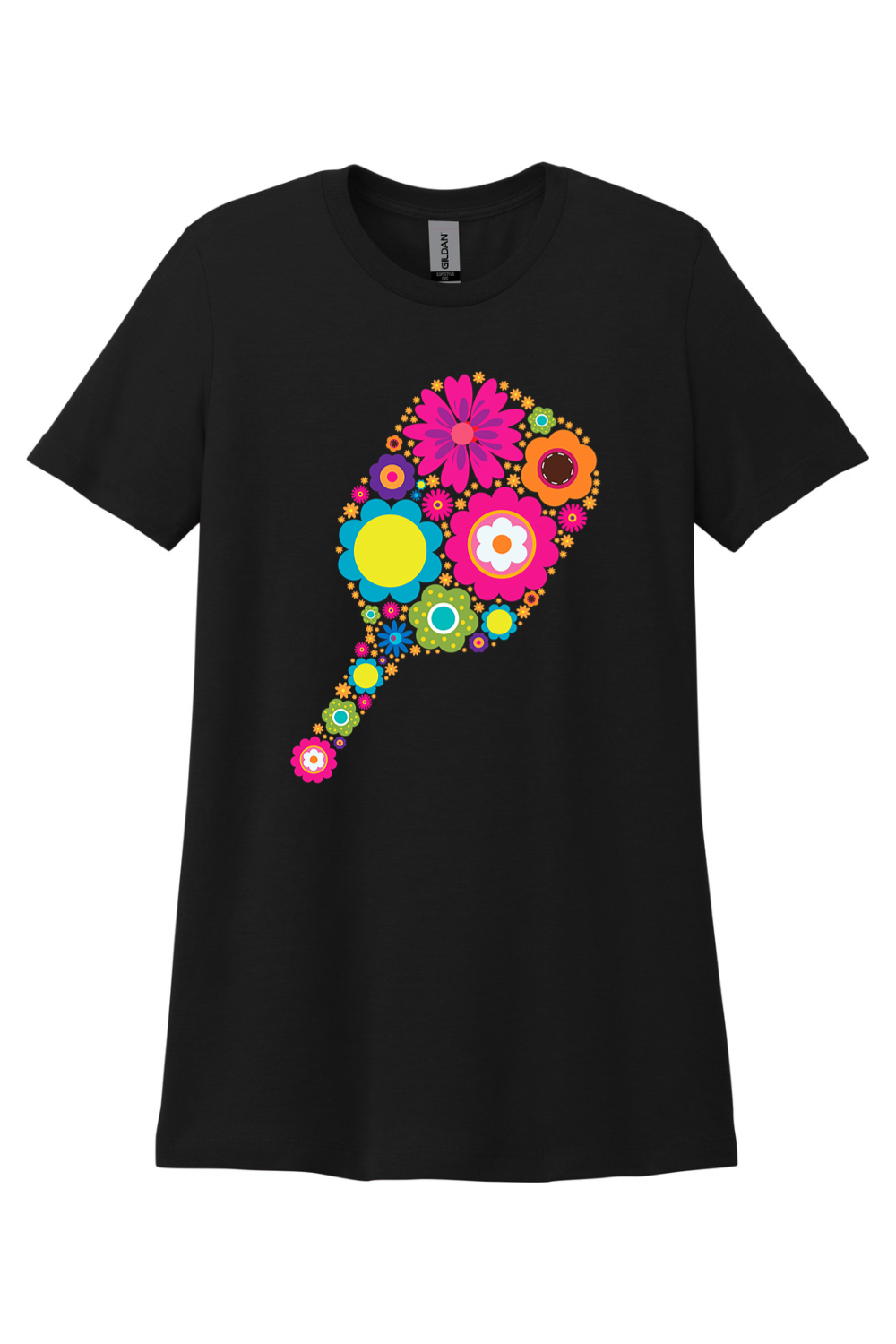 Gildan Softstyle Women's CVC T-Shirt Pitch Black