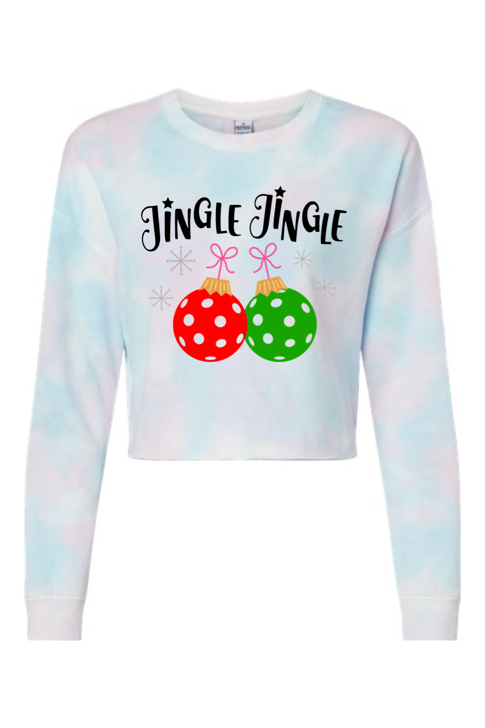 Independent Trading Co Women's Lightweight Cropped Crew Pullover