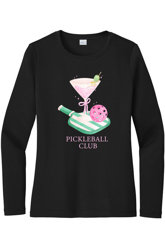 Sport-Tek Ladies Posi-UV Pro Long Sleeve Black